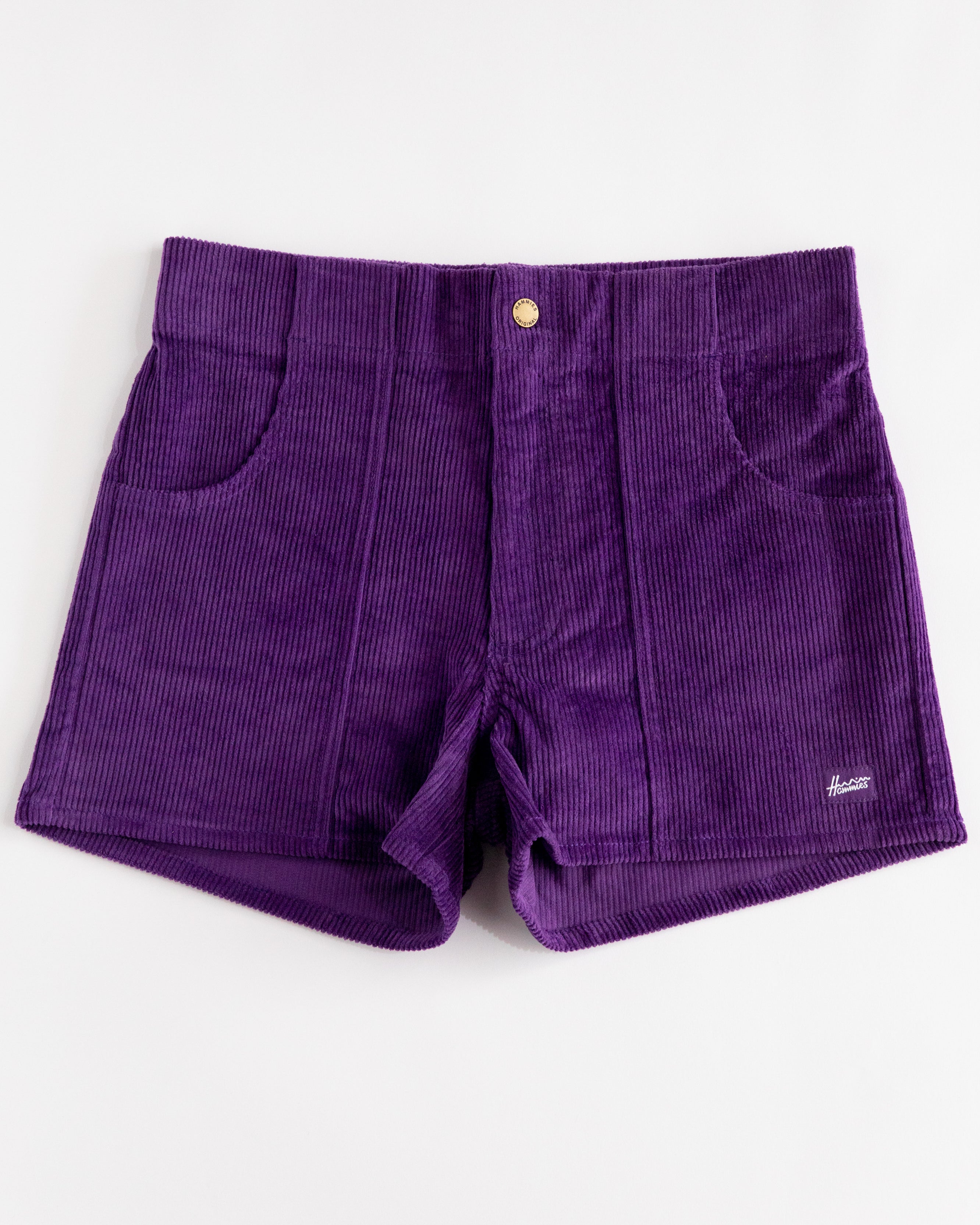 Hammies Men's Retro Corduroy Shorts 32 / Plum