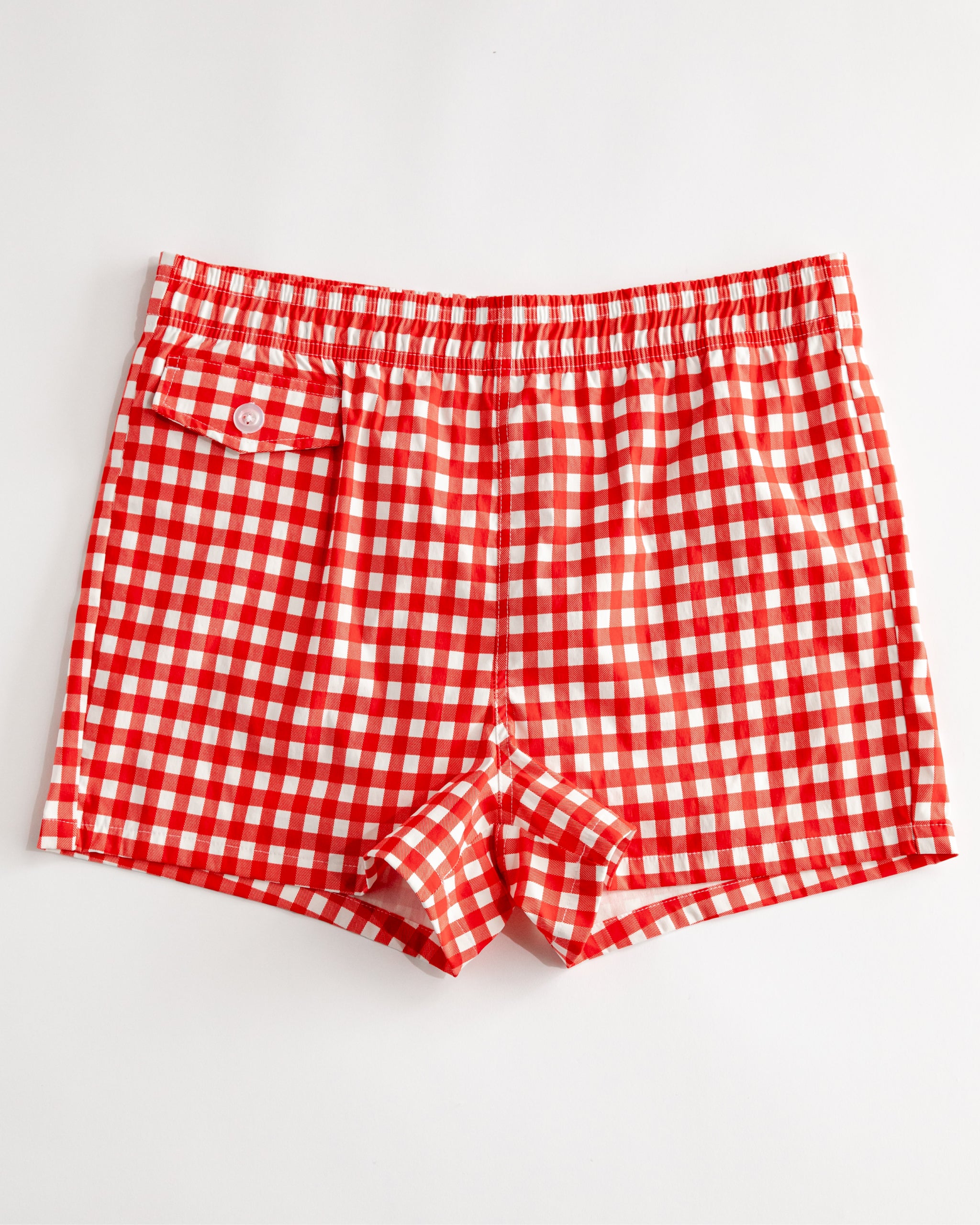 Louis Vuitton Men's Checkered Silk Monogram Boxer Shorts size