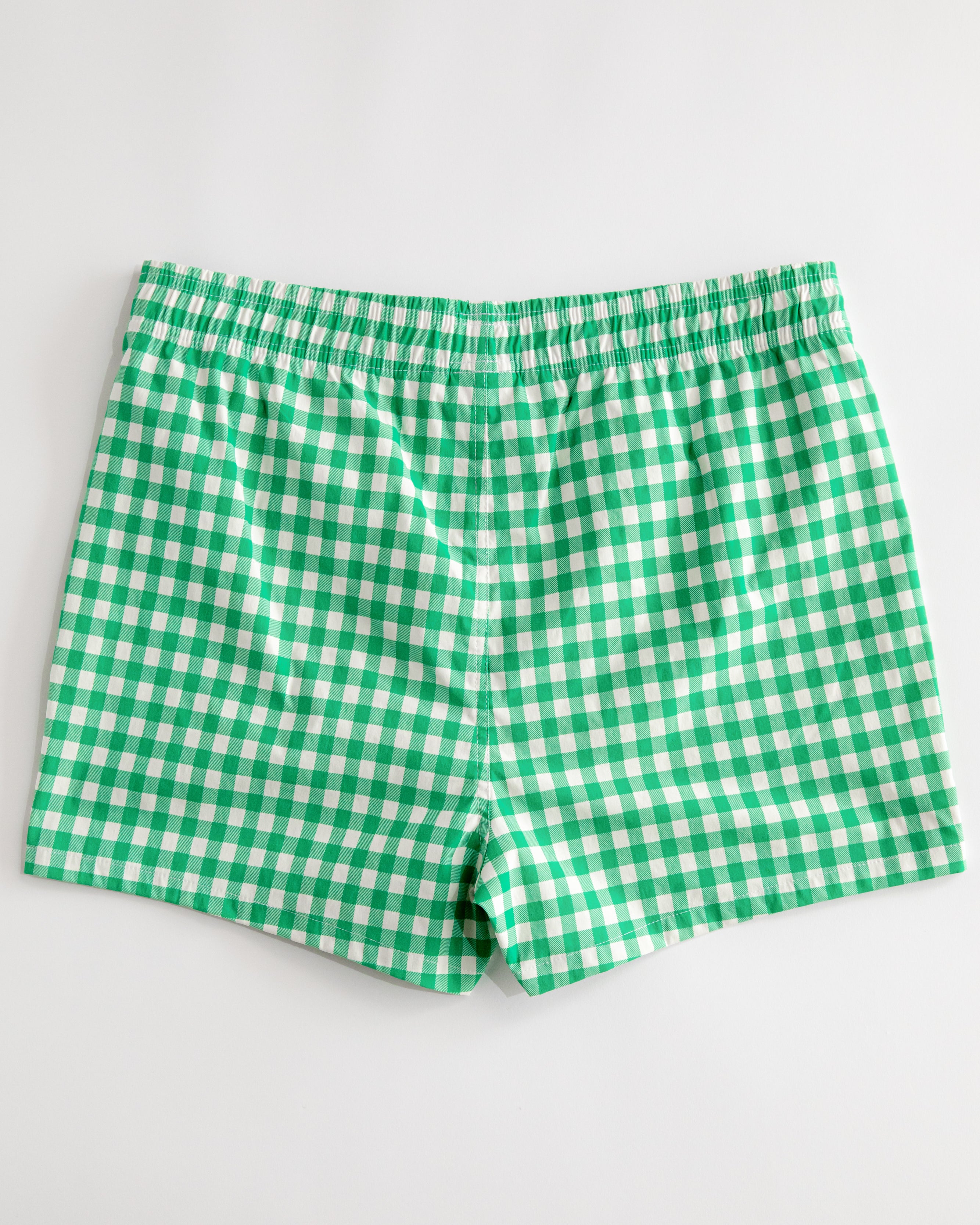 Gingham Cabana Trunk (Green)