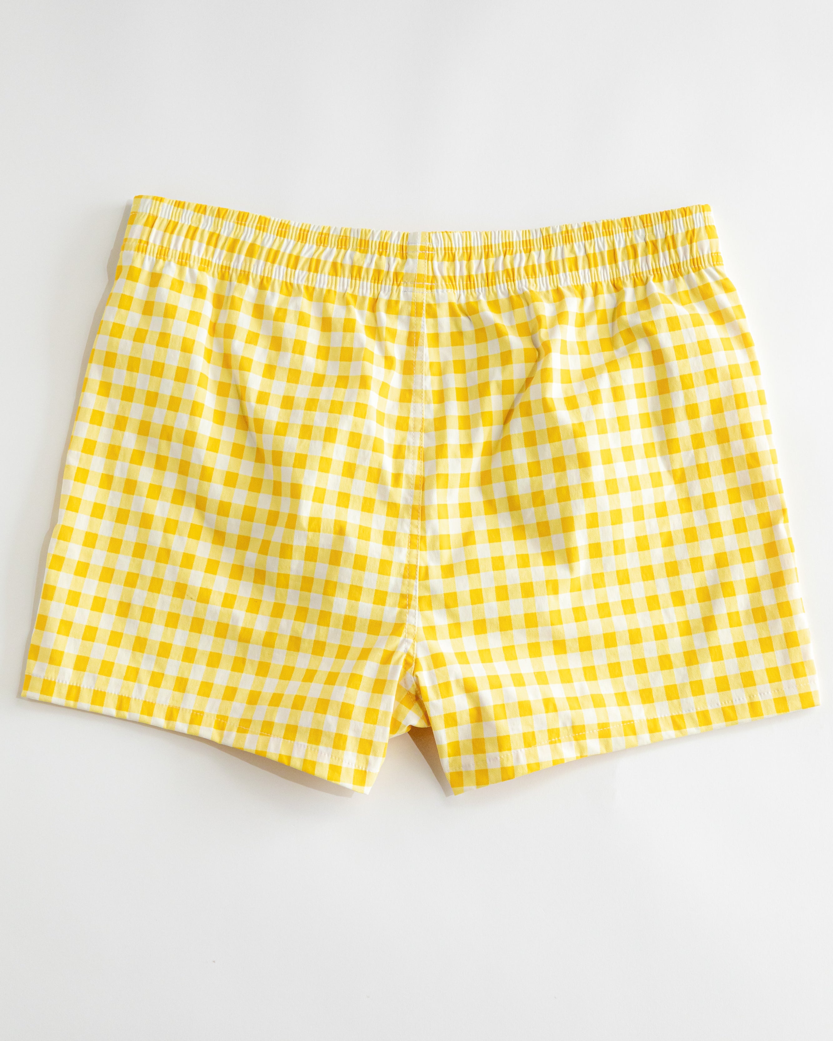 Gingham Cabana Trunk (Yellow)