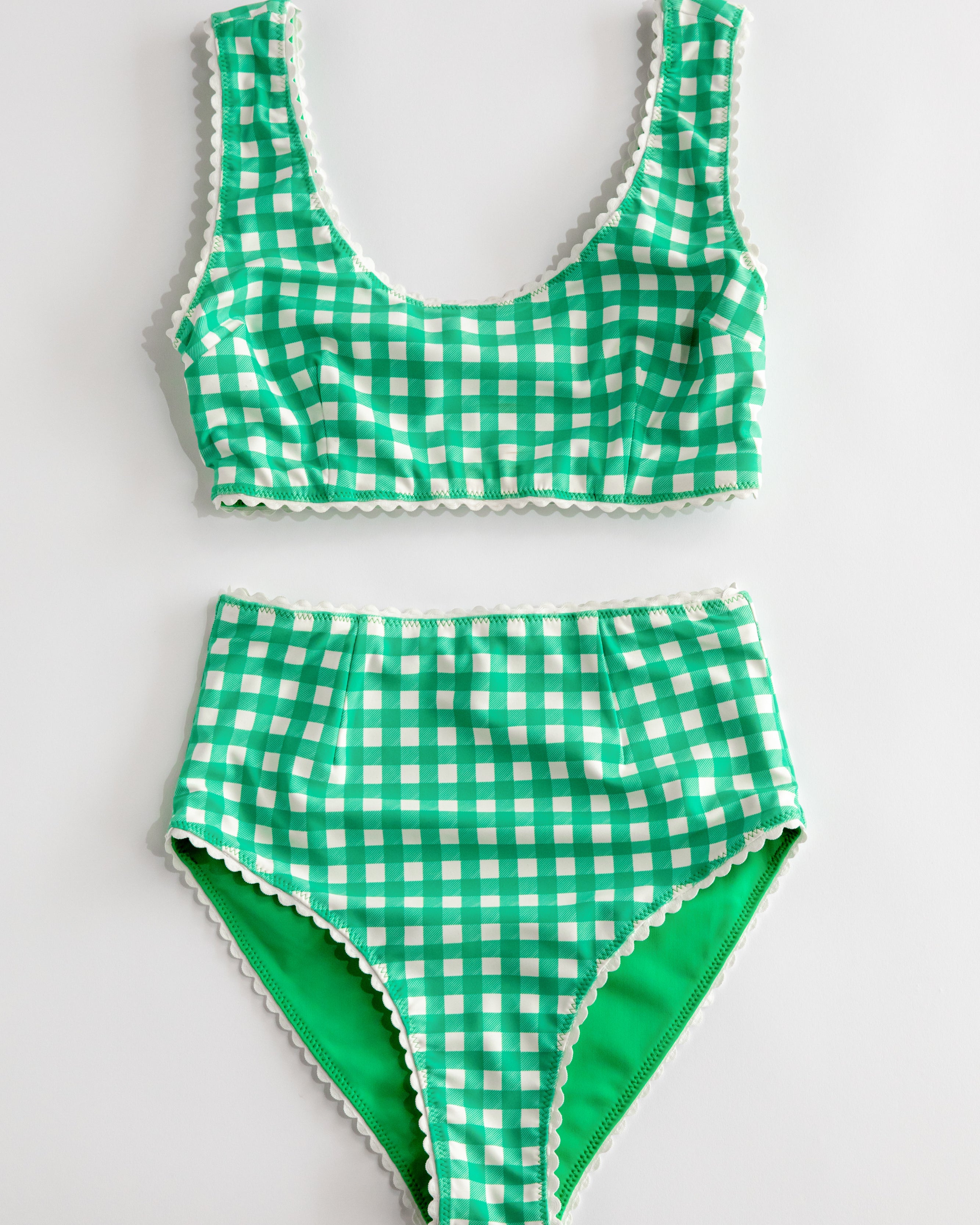 Gingham Bikini (Green)