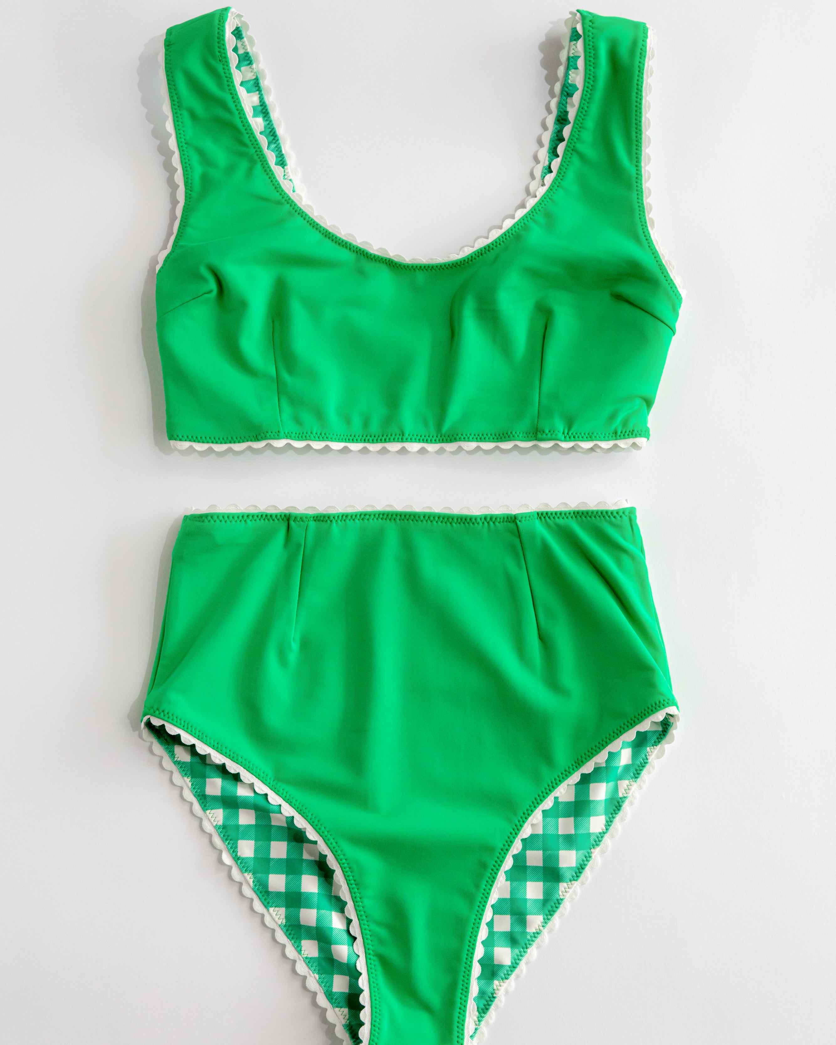 Gingham Bikini (Green)