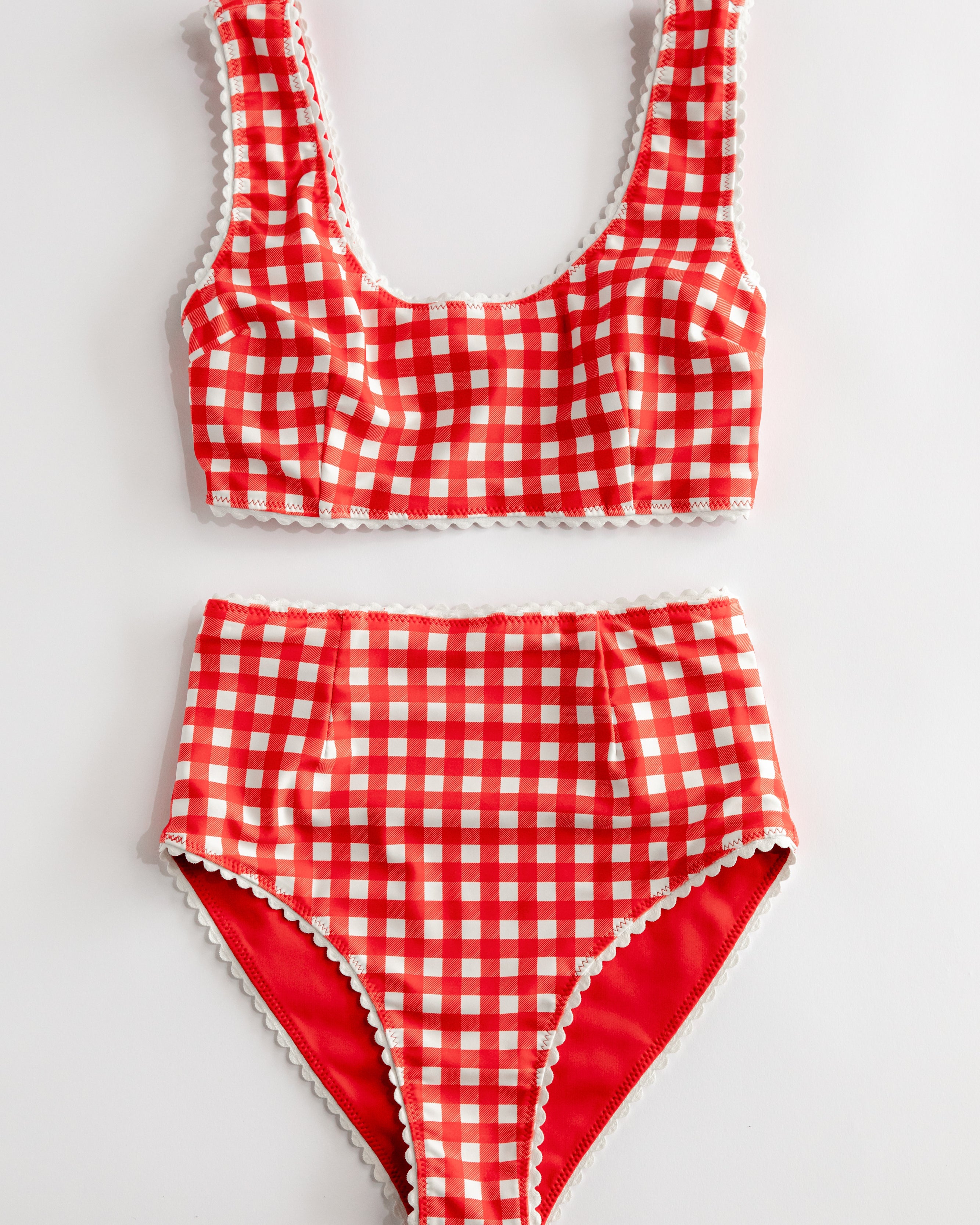 Gingham Bikini (Red)