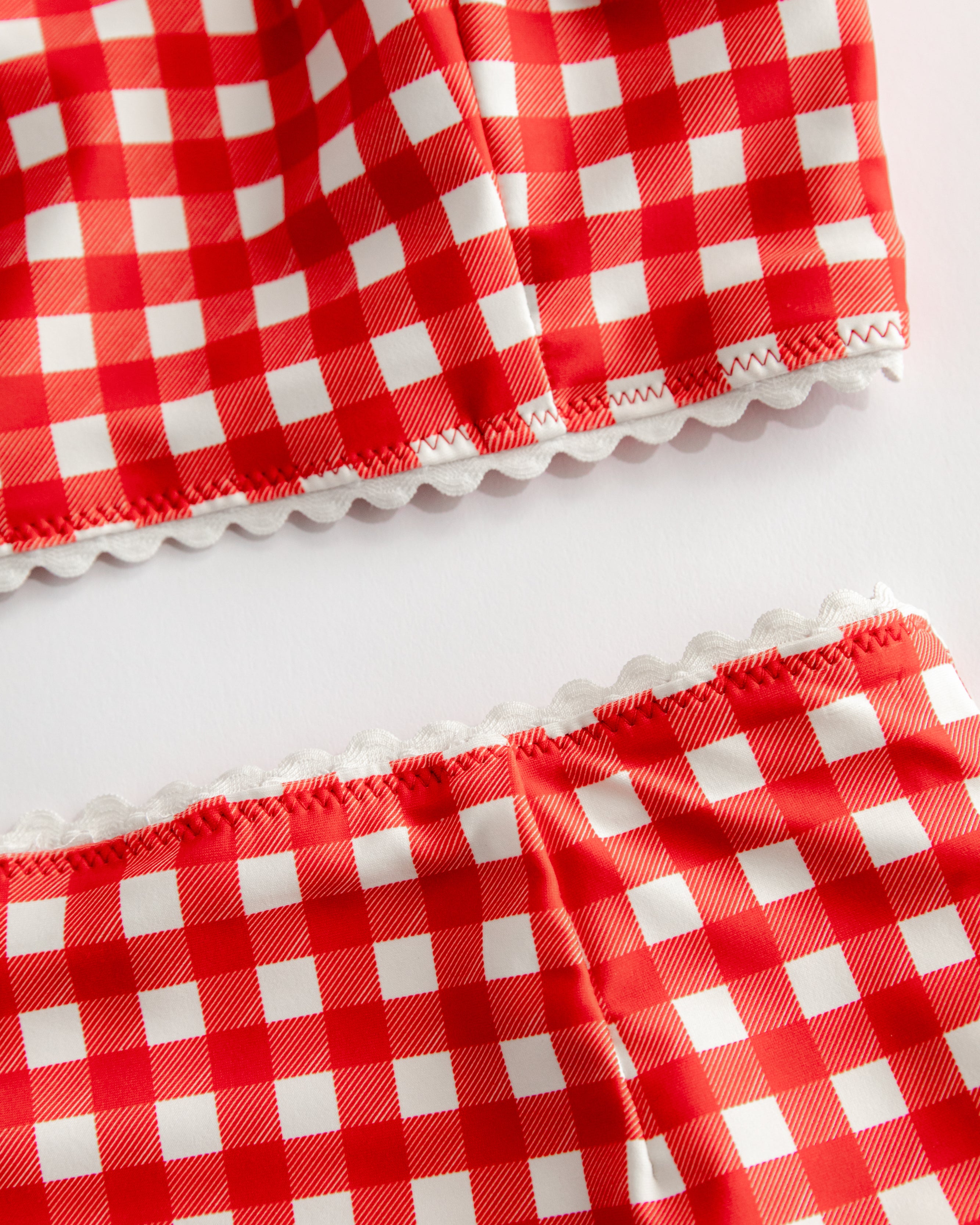 Gingham Bikini (Red)