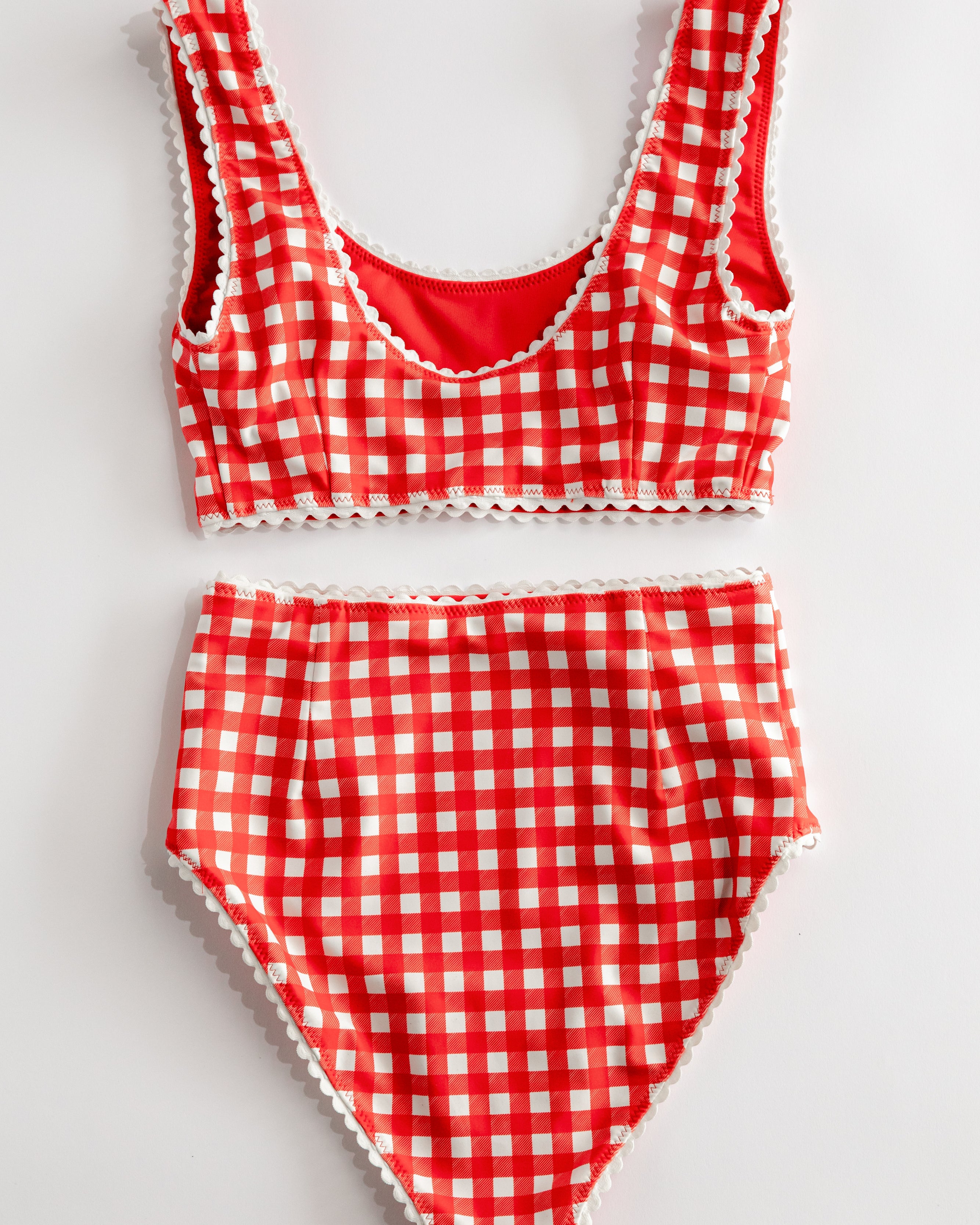 Gingham Bikini (Red)