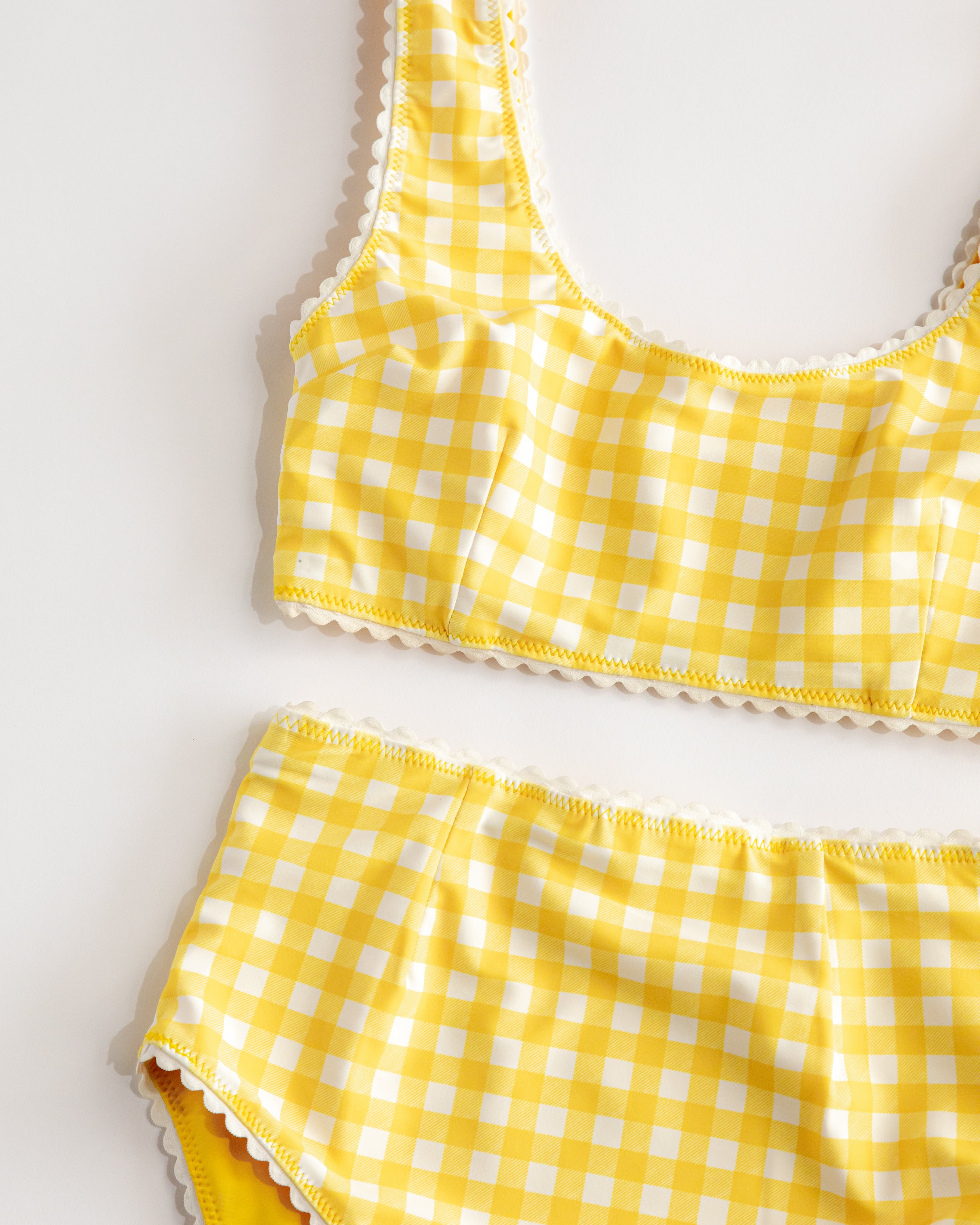 Gingham Bikini (Yellow)