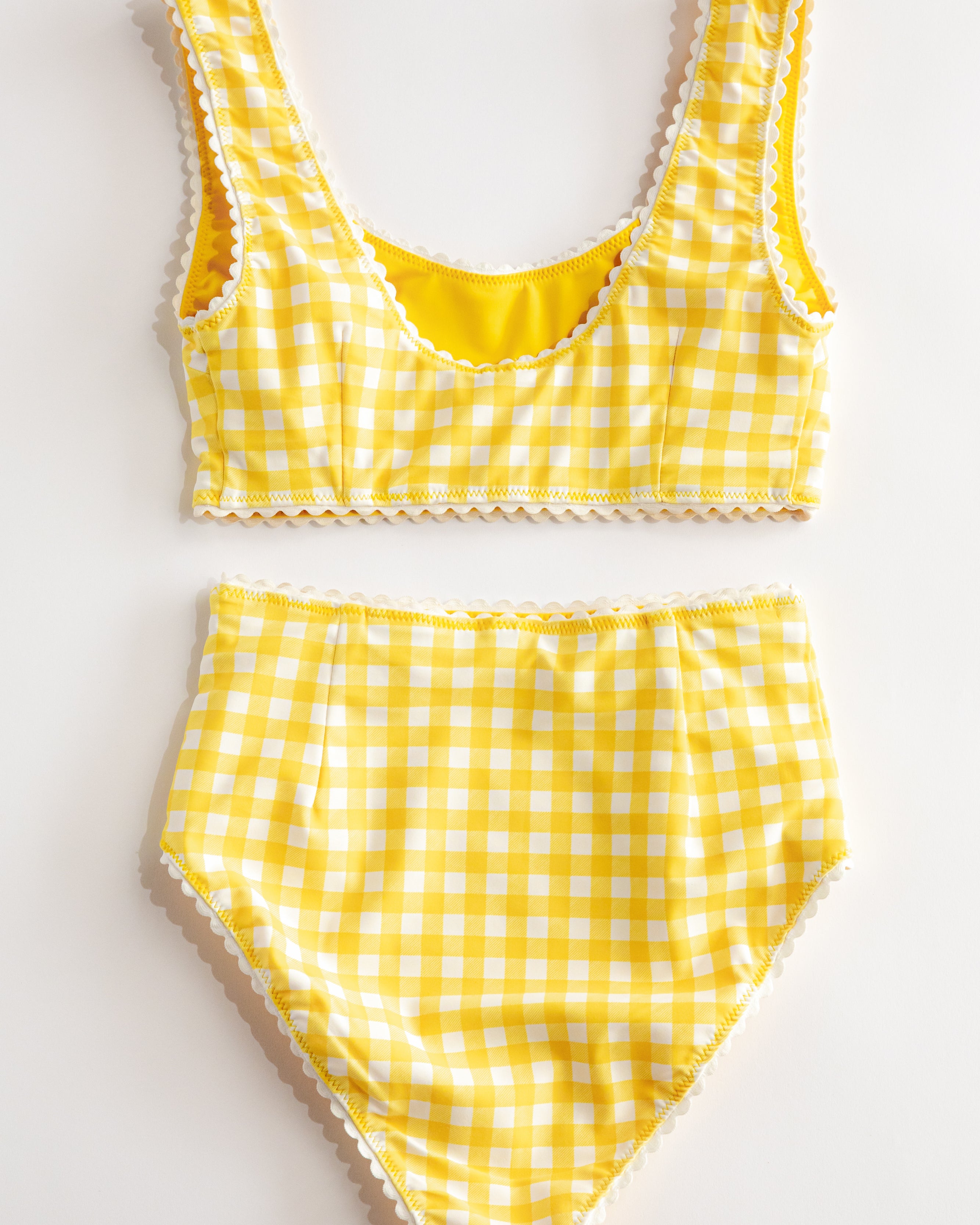 Gingham Bikini (Yellow)