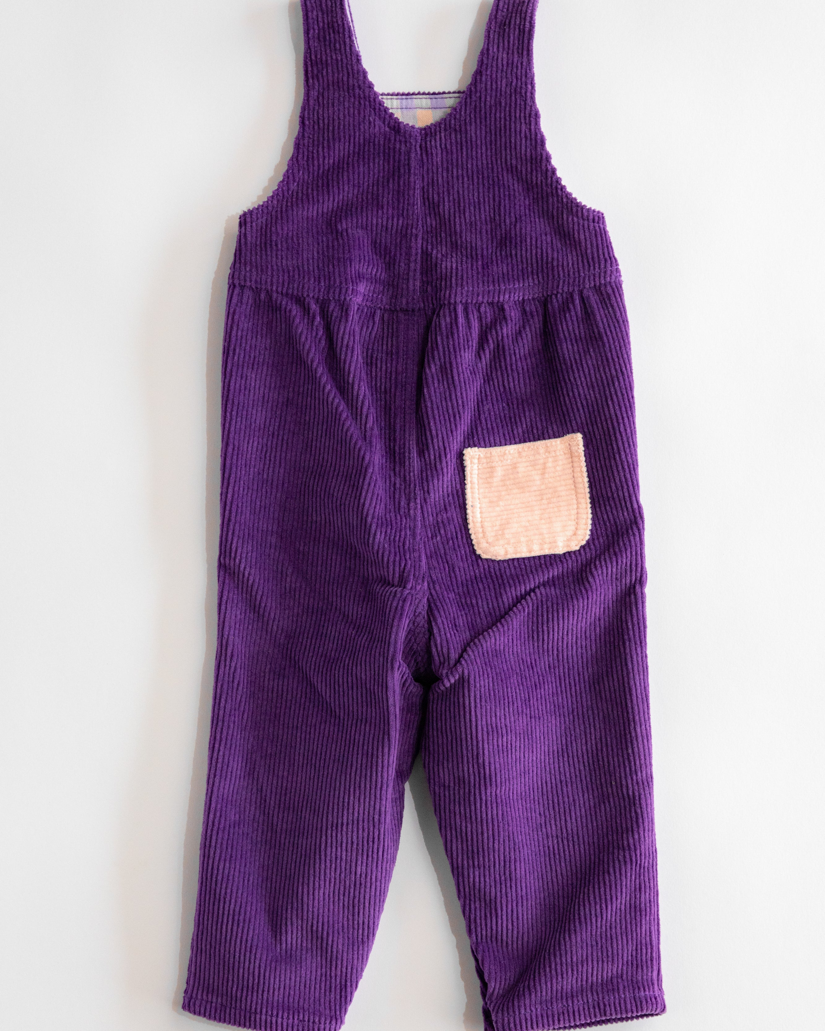 Kid's Overall (Plum/Powder Pink)