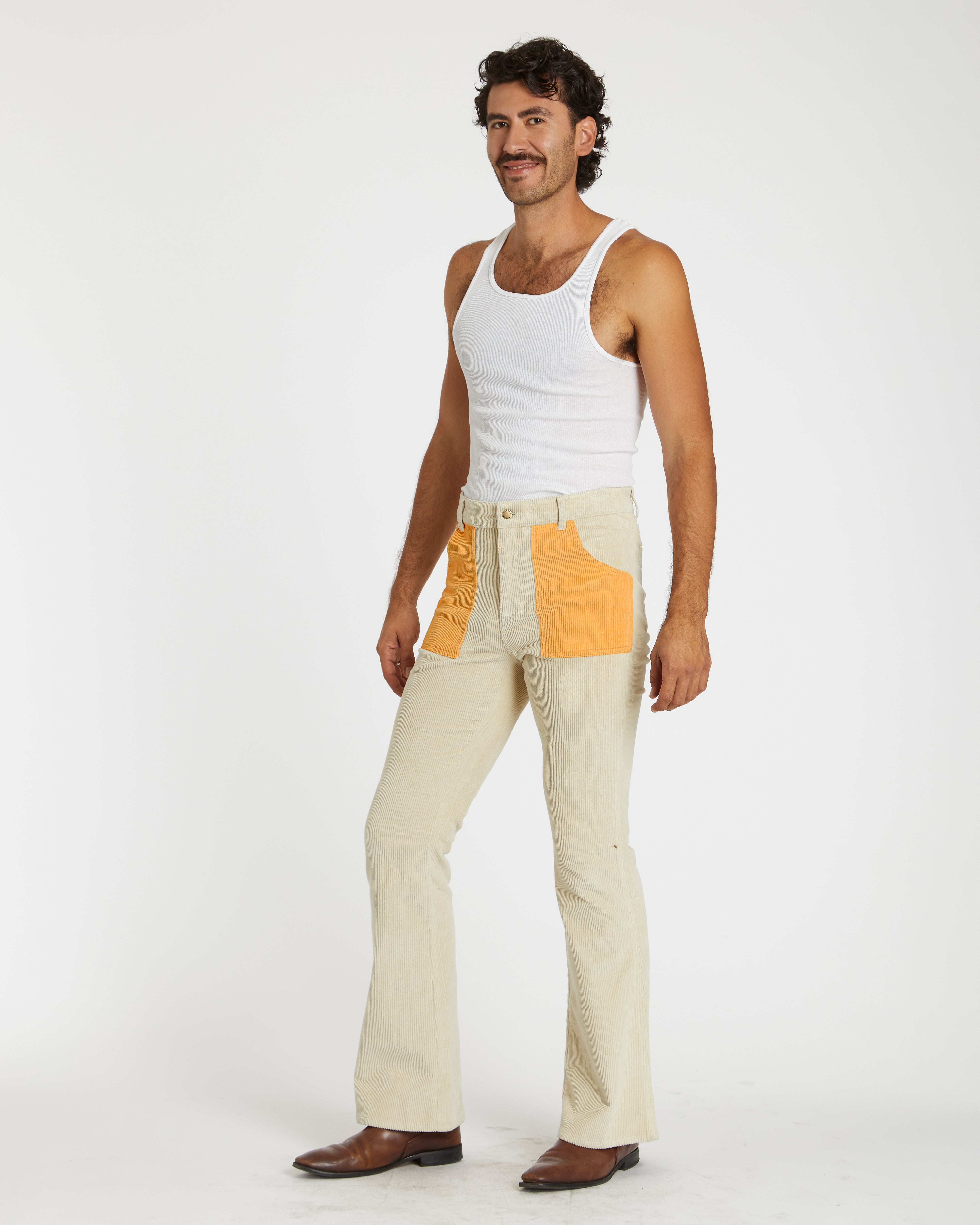 Men's Bell Bottom (Sand/Orange Poppy)