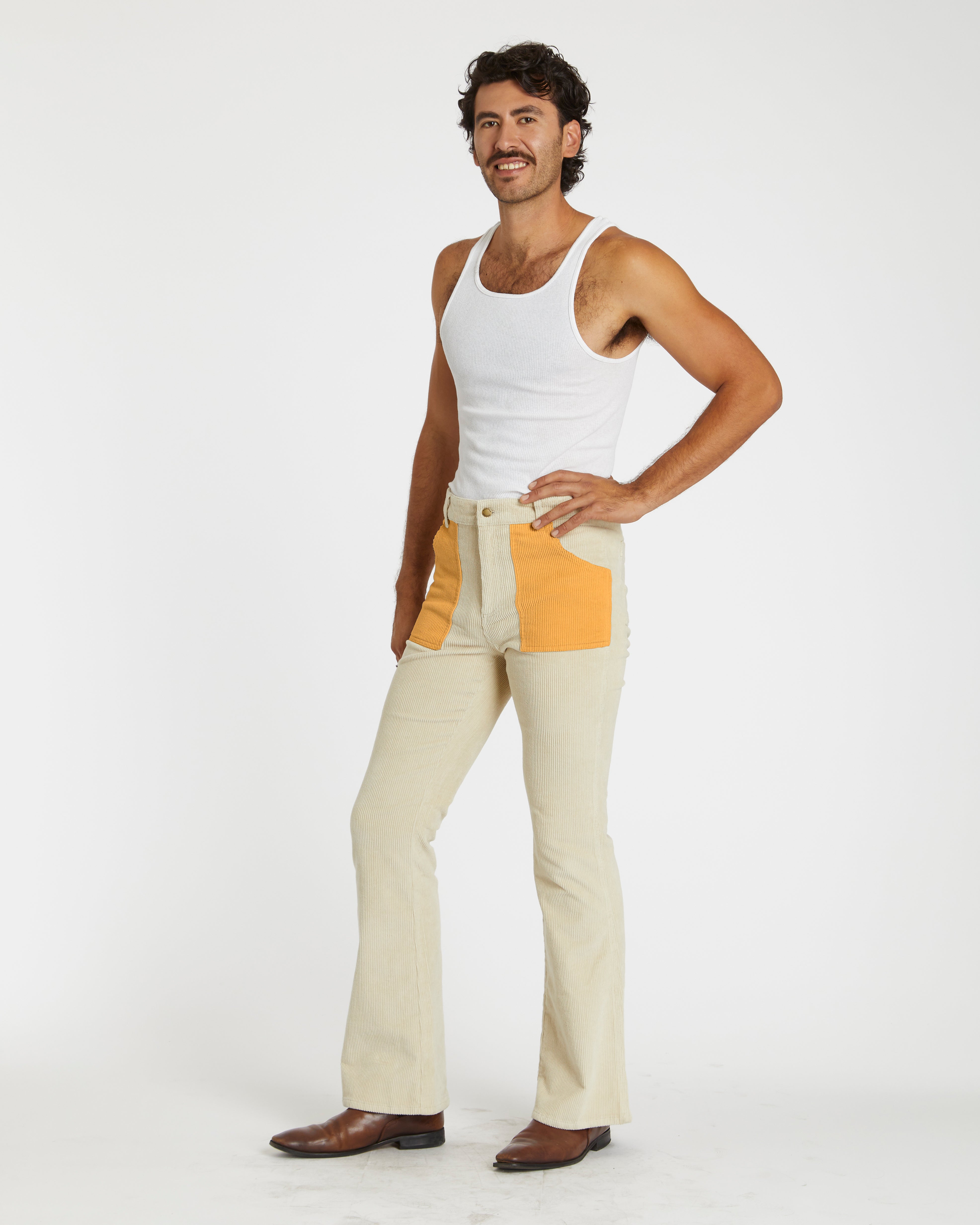 Men's Bell Bottom (Sand/Orange Poppy)