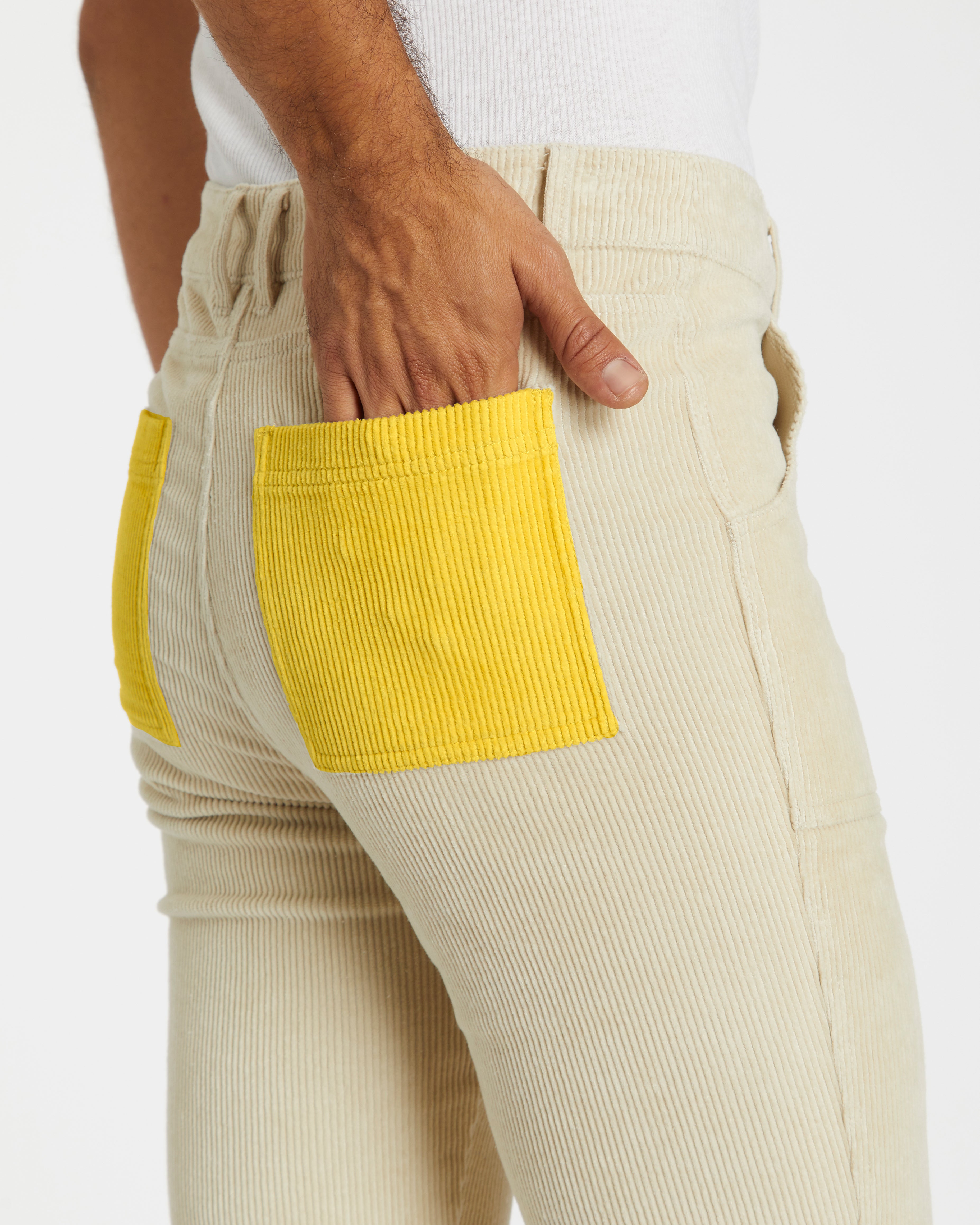 Men's Bell Bottom (Sand/Yellow)