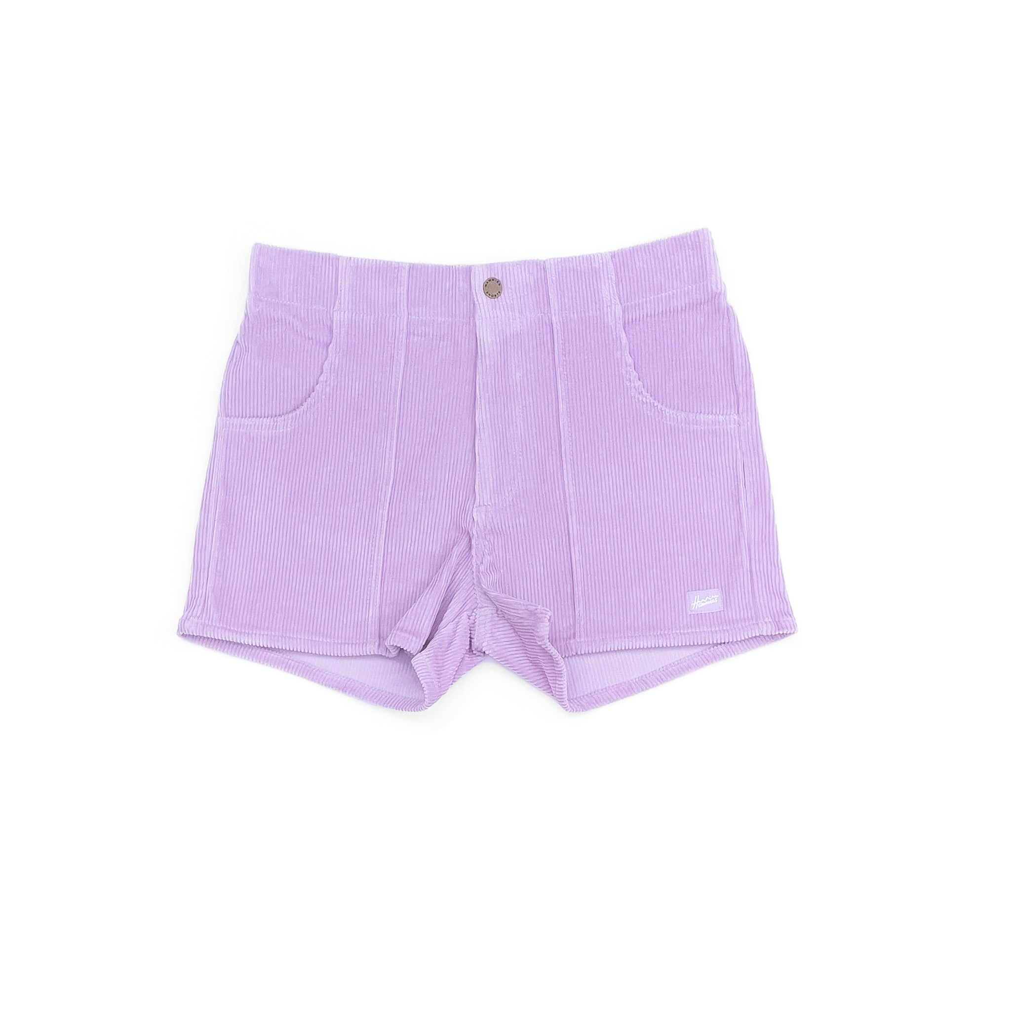 Purple on sale corduroy shorts