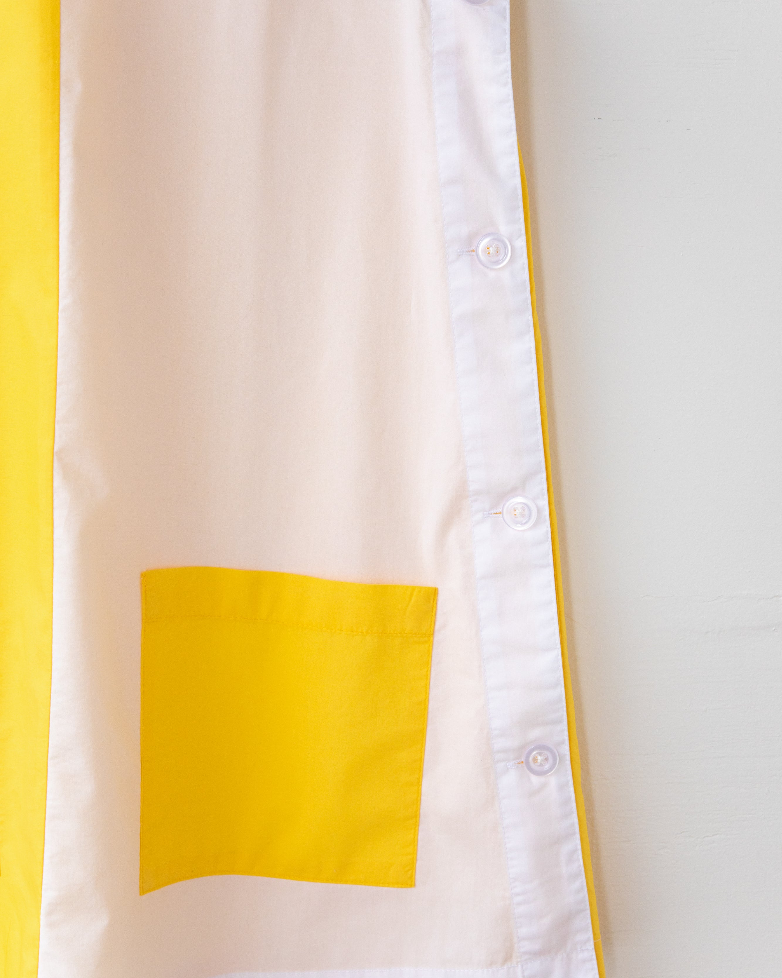 Two-Tone Smock (Yellow/White)