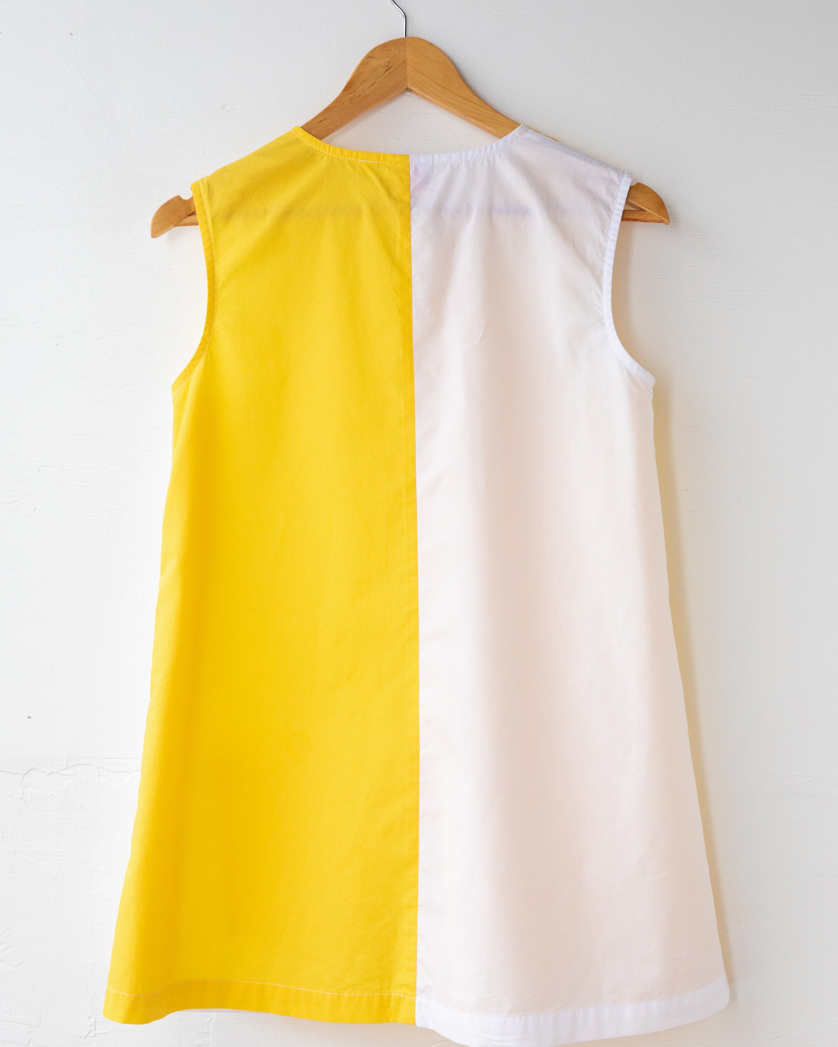 Two-Tone Smock (Yellow/White)