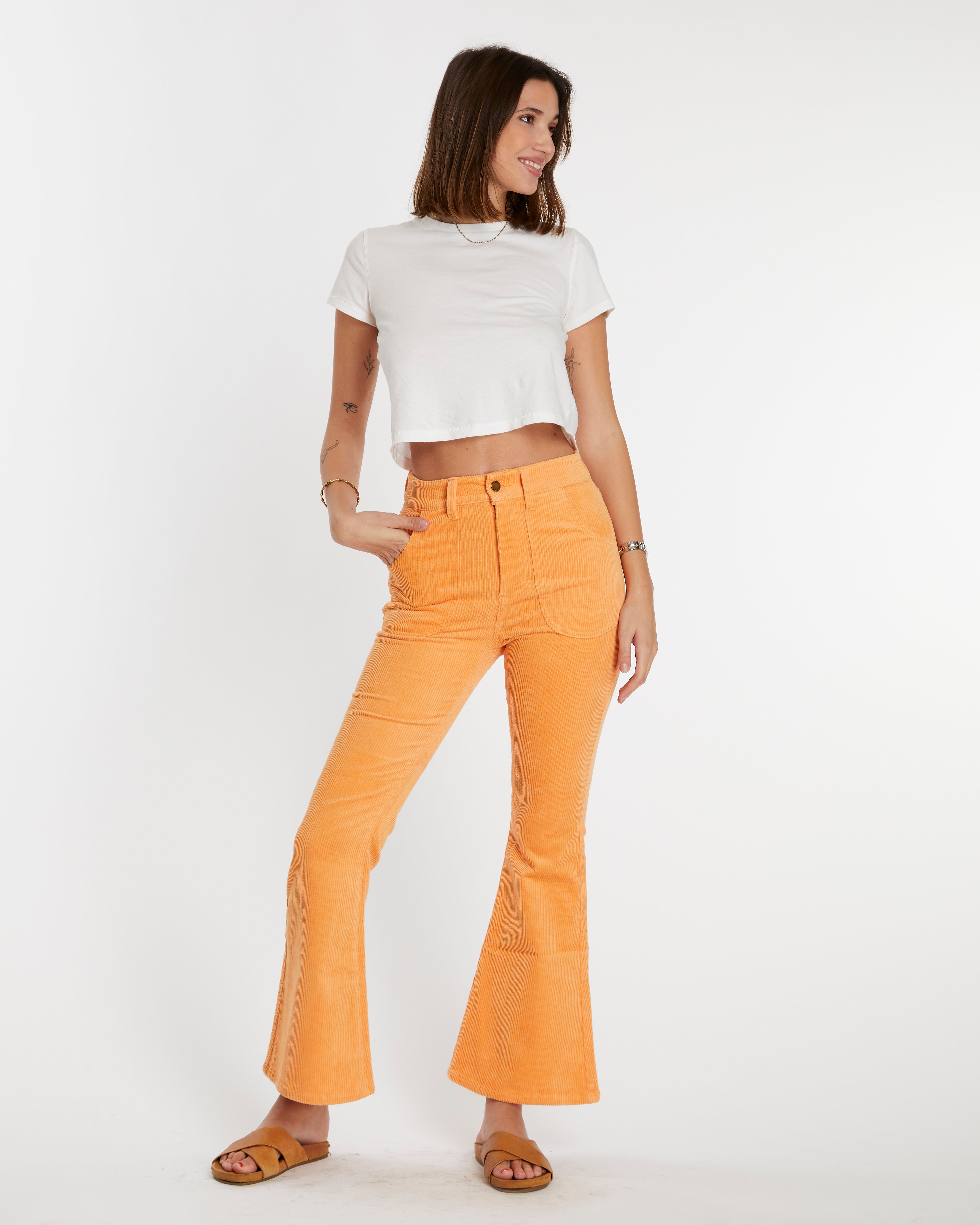 Women's Bell Bottom (Orange Poppy)