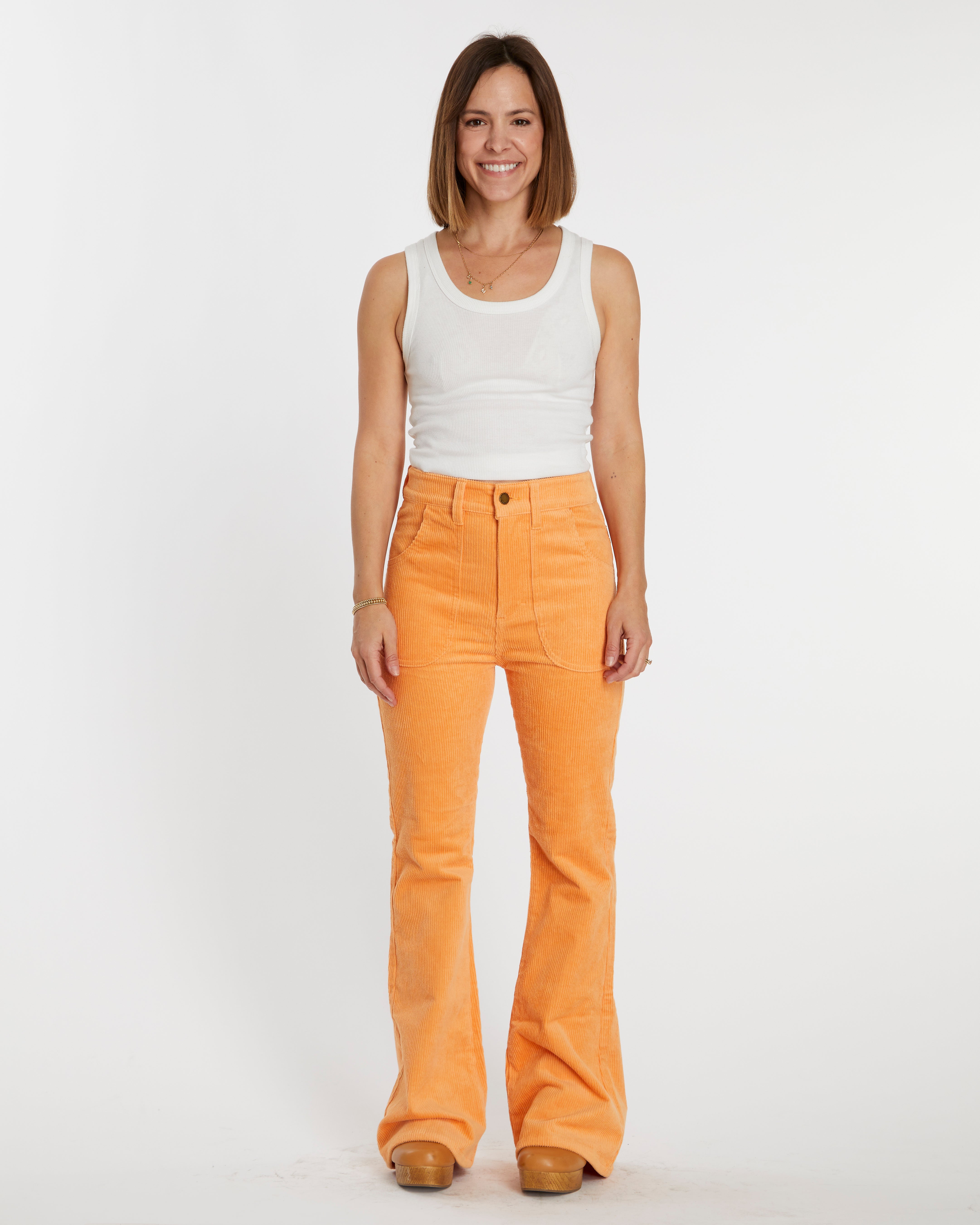 Women's Bell Bottom (Orange Poppy)