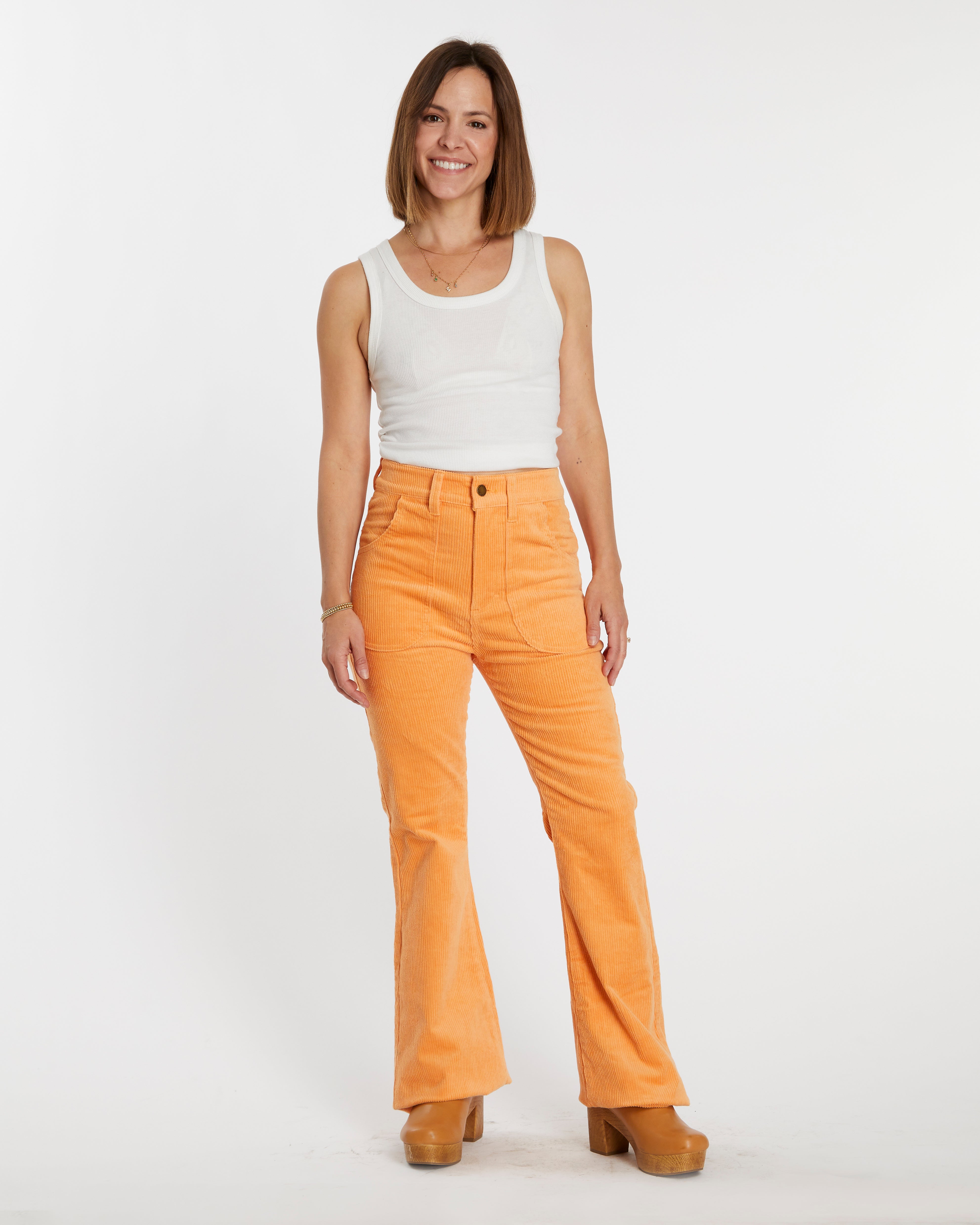 Women's Bell Bottom (Orange Poppy)