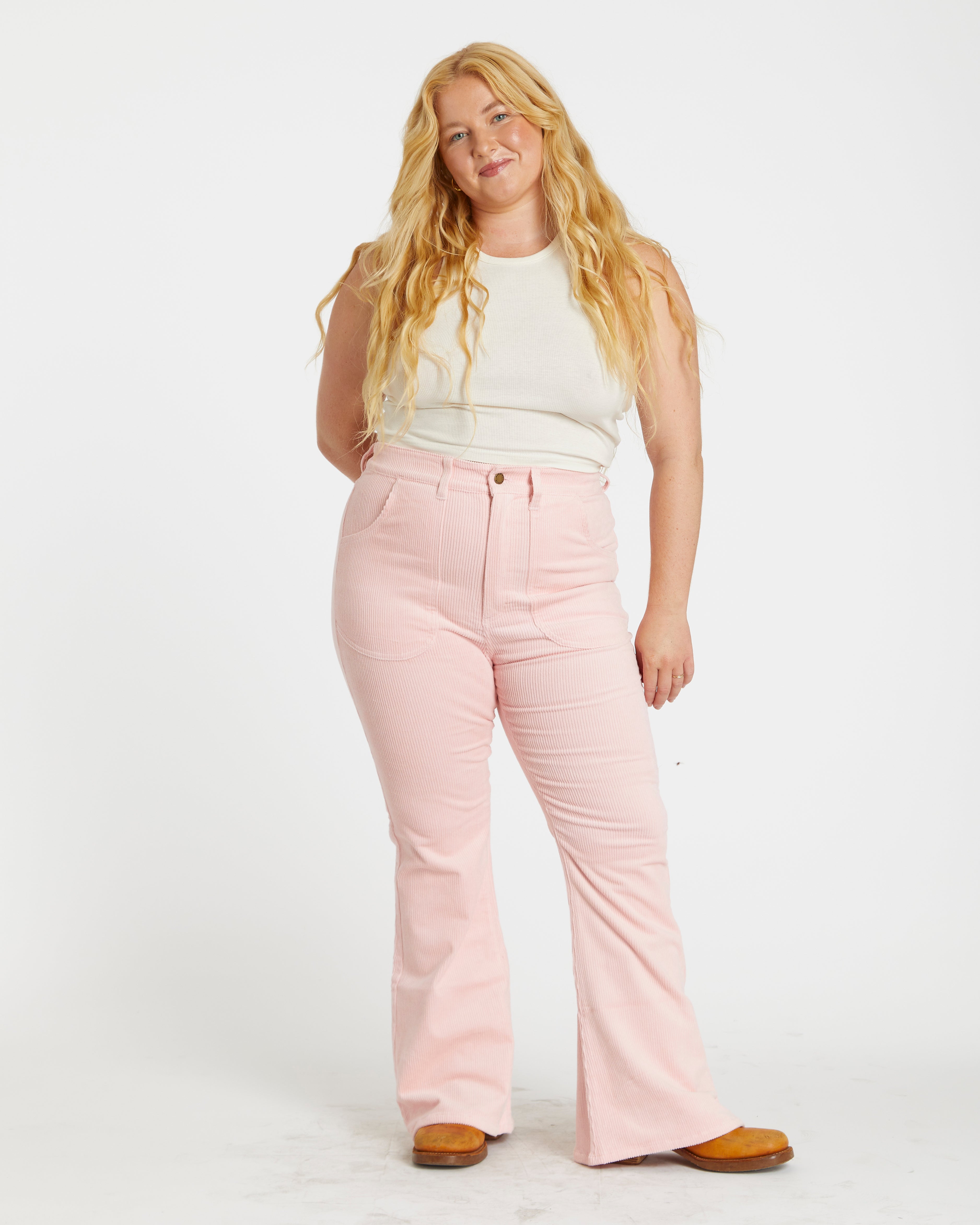 Women's Bell Bottom (Powder Pink)