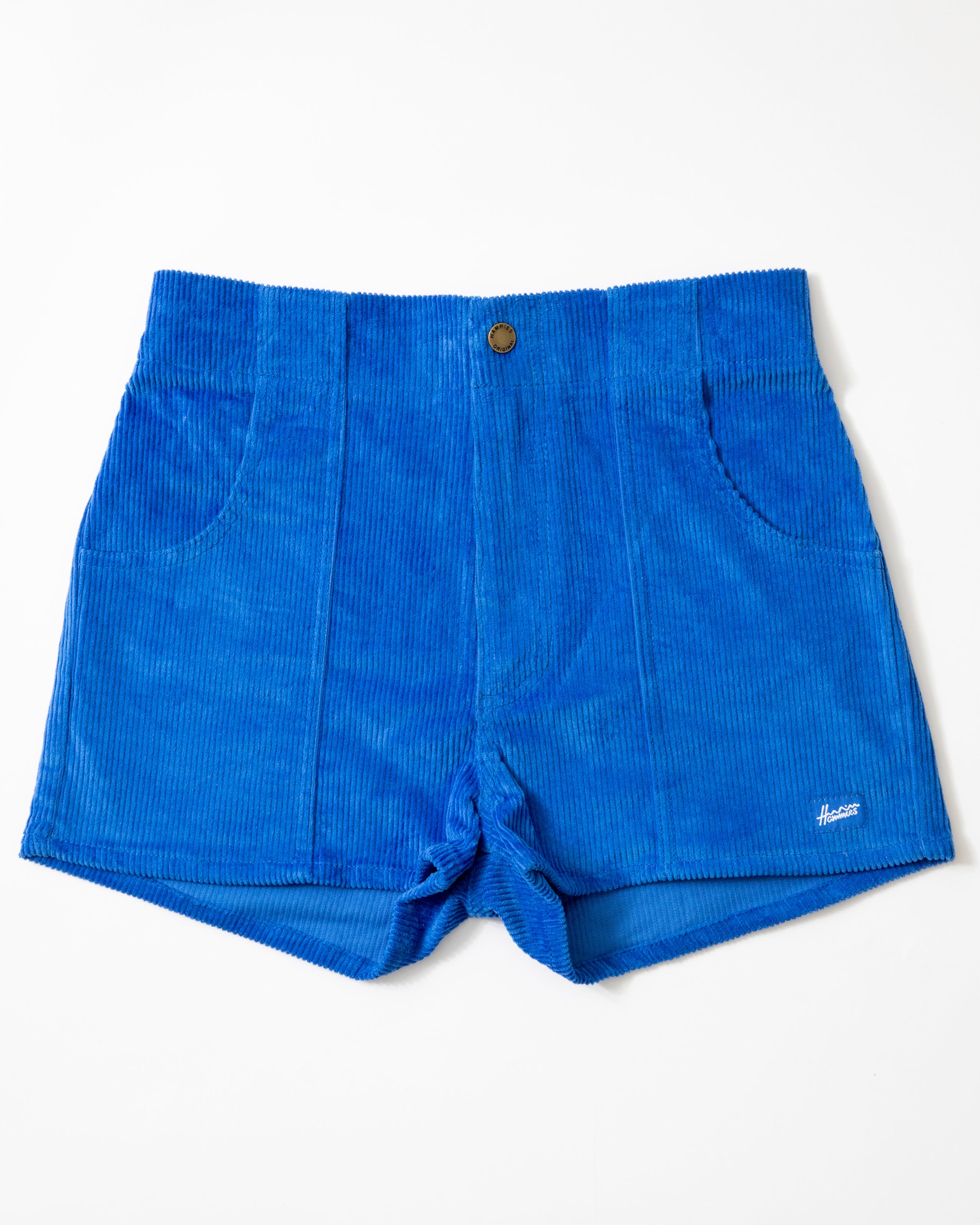 Blue shorts ladies on sale