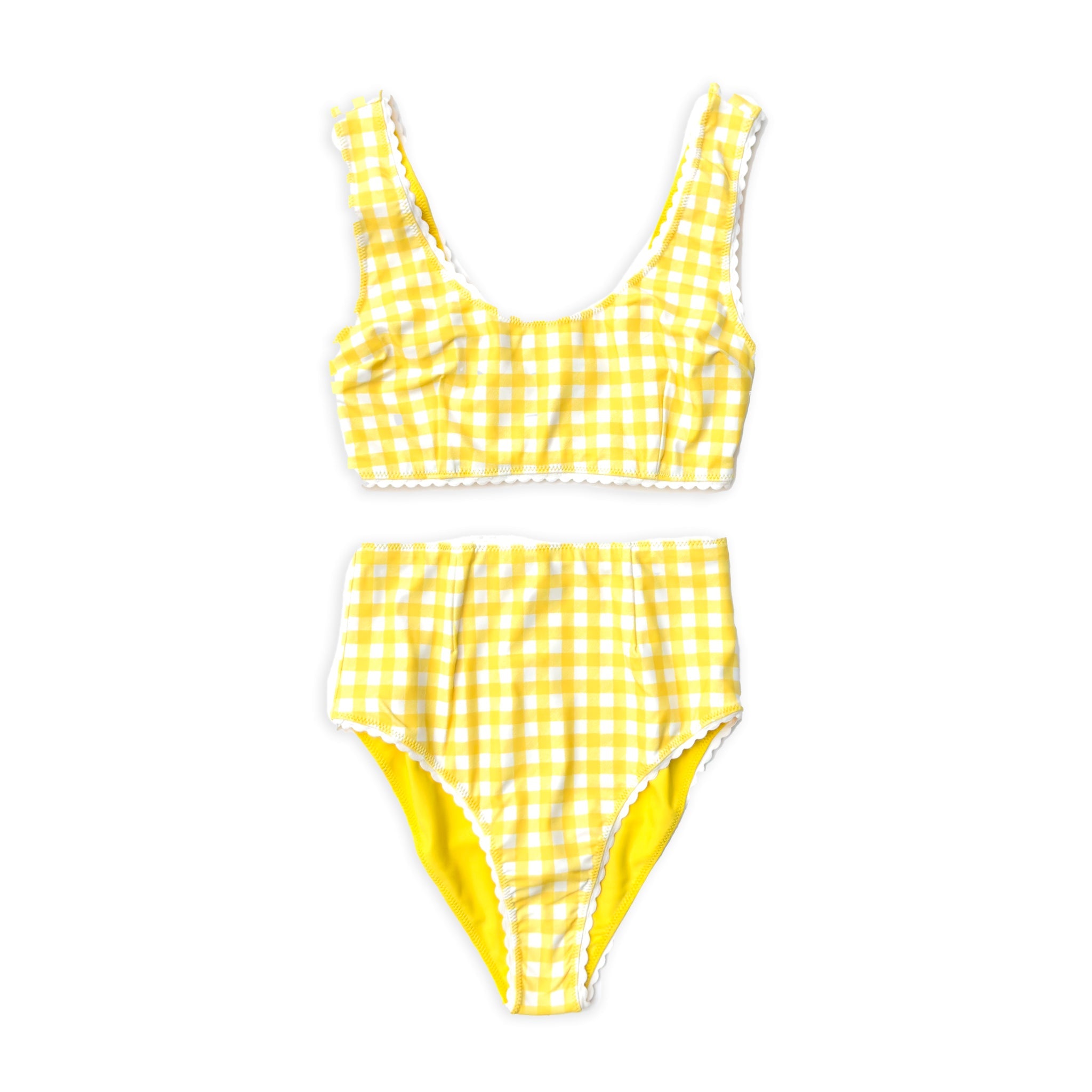 Gingham Bikini (Yellow)